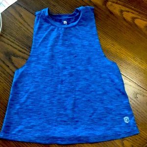 Gently used blue Born Primitive Elevate Crop 2.0 size XS
